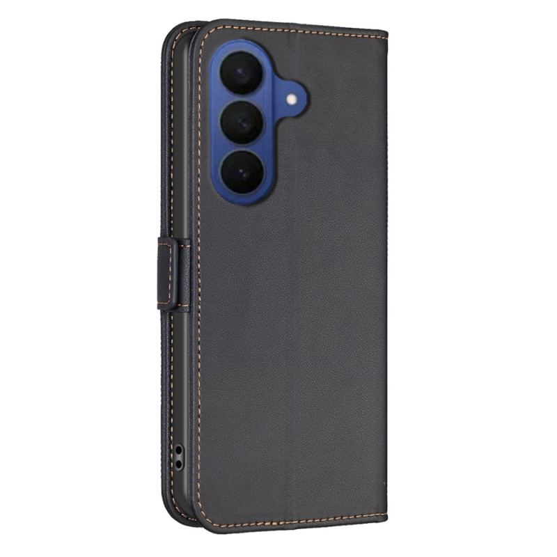 Läderfodral Samsung Galaxy S26 Plus Telefonfodral Konstläder Binfen Färg