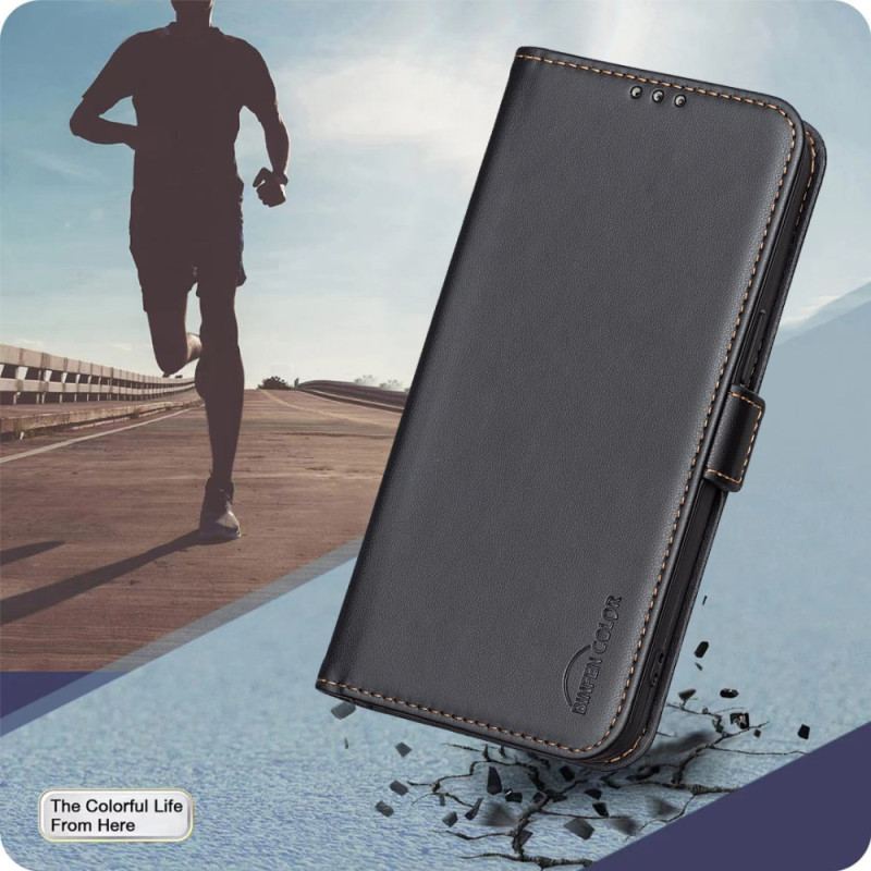 Läderfodral Samsung Galaxy S26 Plus Telefonfodral Konstläder Binfen Färg