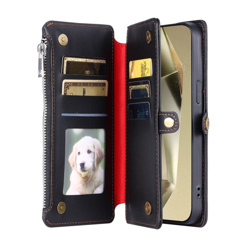 Läderfodral Samsung Galaxy S26 Plus Telefonfodral Premiumdesign