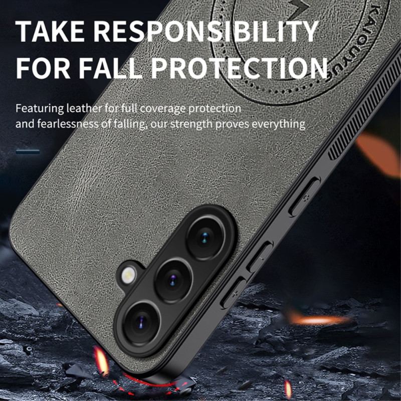 Skal Samsung Galaxy S26 Plus Magnetisk Lädereffekt