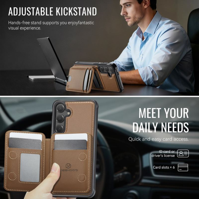 Skal Samsung Galaxy S26 Plus Telefonfodral Avtagbar Korthållare Jeehood