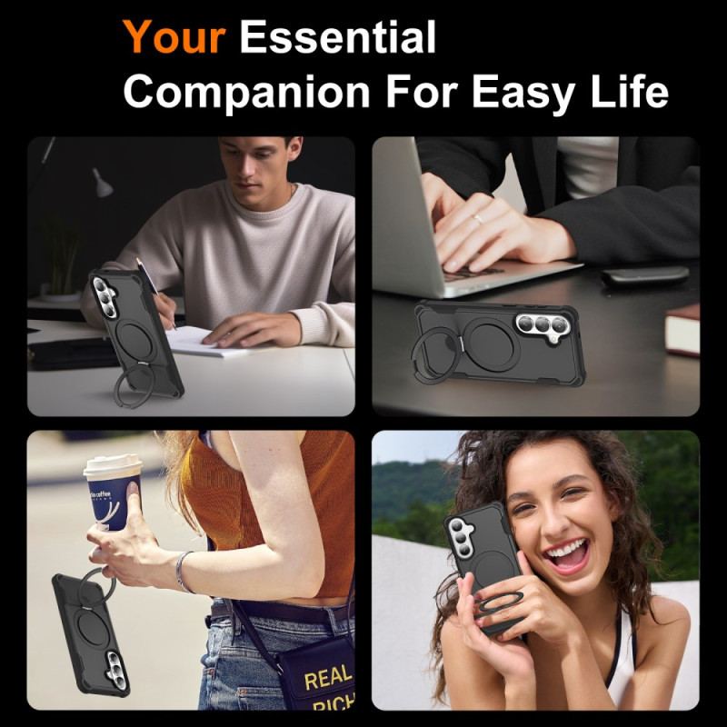 Skal Samsung Galaxy S26 Plus Telefonfodral Magnetisk Med Integrerat Stöd