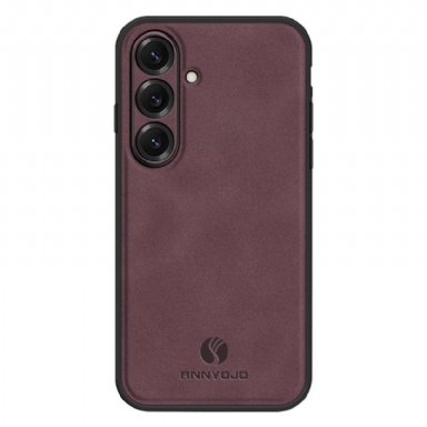 Skal Samsung Galaxy S26 Plus Telefonfodral Premium Lädereffekt