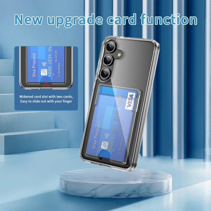 Skal Samsung Galaxy S26 Plus Transparent Med Korthållare