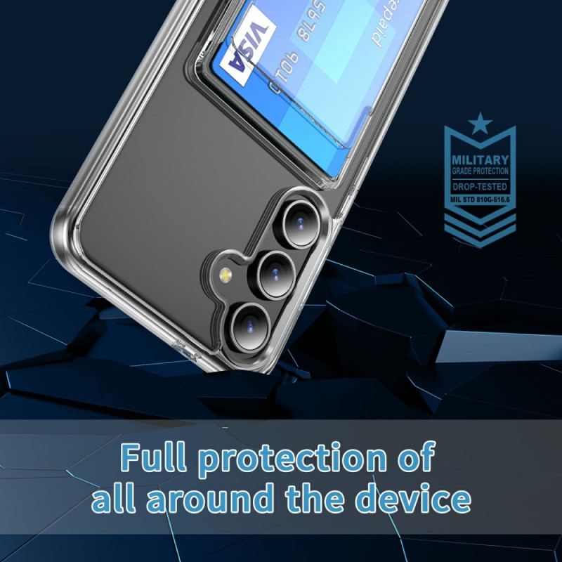 Skal Samsung Galaxy S26 Plus Transparent Med Korthållare