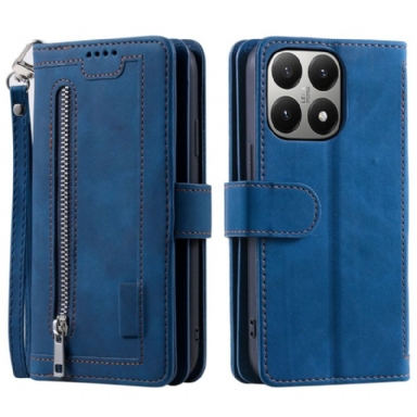 Fodral För Xiaomi 15t Plånbok Med 9 Kortfack