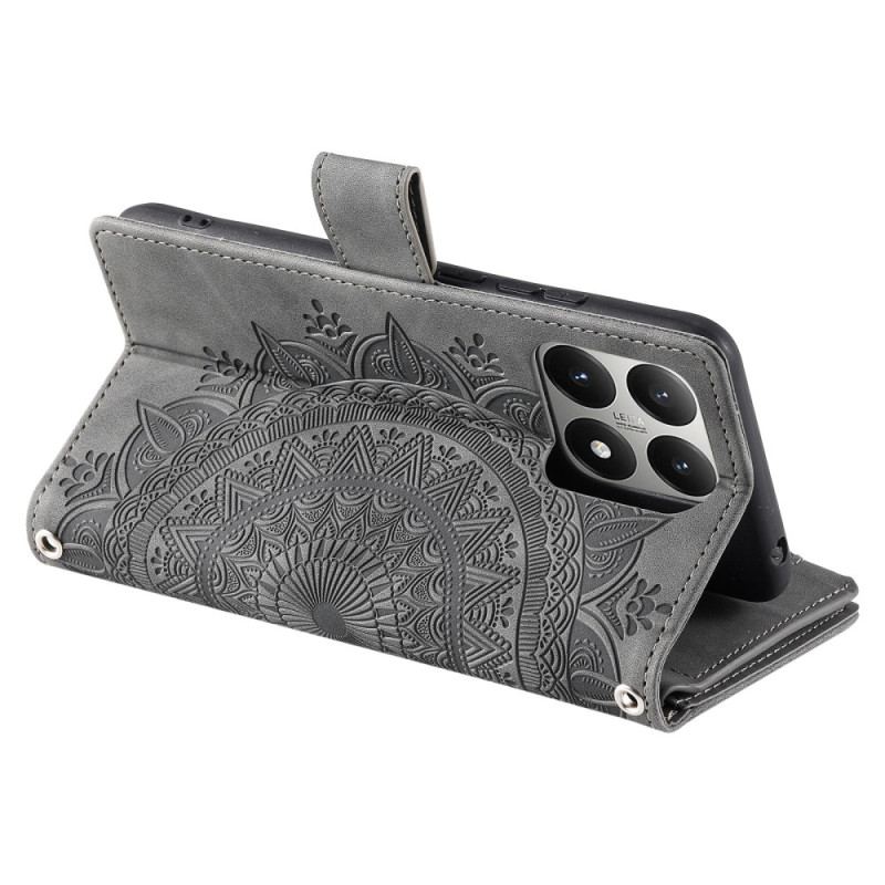 Fodral För Xiaomi 15t Plånbok Med Mandala-mockaeffekt