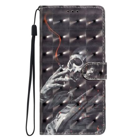 Fodral För Xiaomi 15t Rökande Skelett