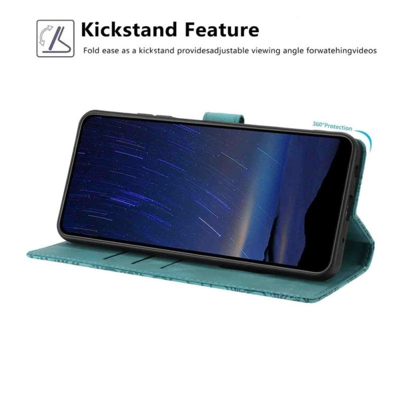 Fodral Xiaomi 15t Blommig Gravyr