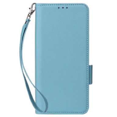 Fodral Xiaomi 15t Konstläder Med Rem