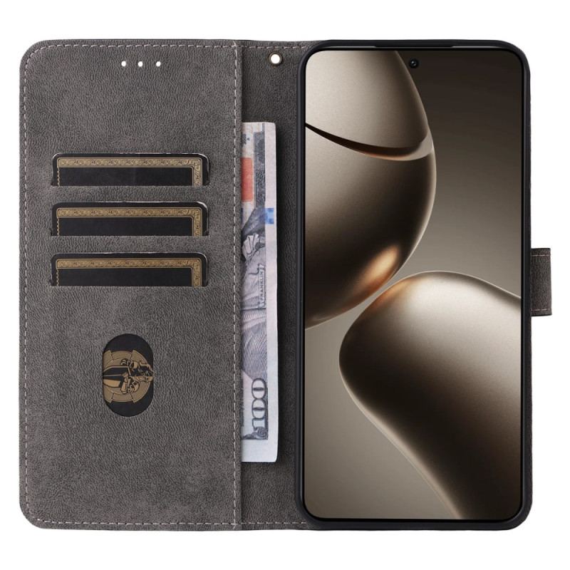 Fodral Xiaomi 15t Rfid-skydd Mockaeffekt