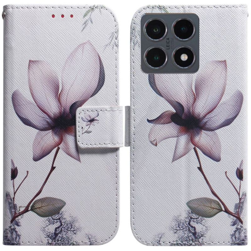 Fodral Xiaomi 15t Rosa Blomma