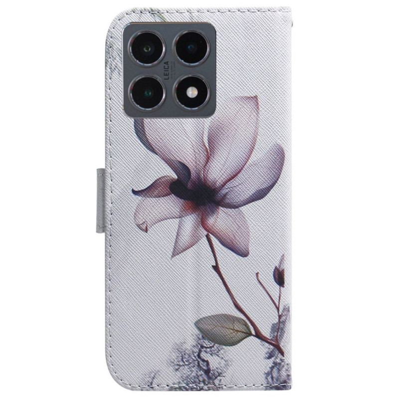Fodral Xiaomi 15t Rosa Blomma