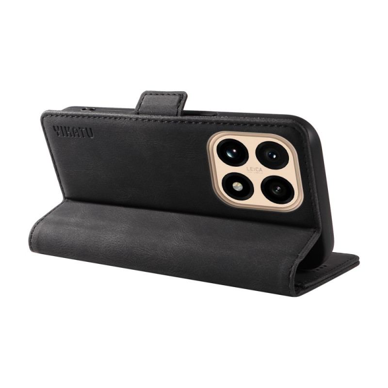 Läderfodral Xiaomi 15t Telefonfodral Matt Lädereffekt