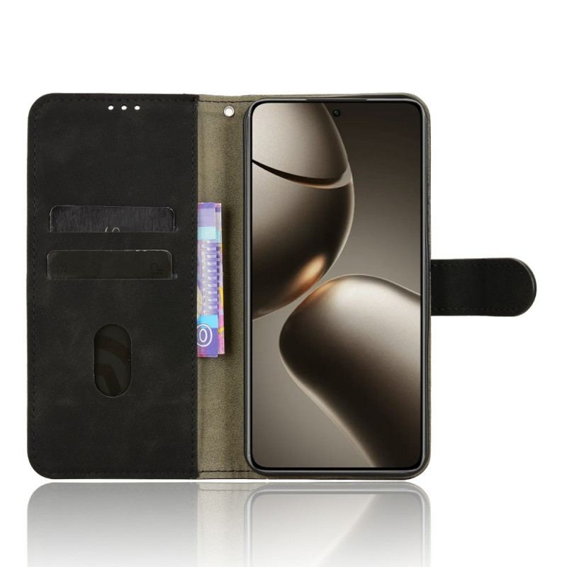 Läderfodral Xiaomi 15t Telefonfodral Mocka Effekt