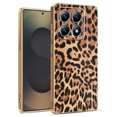 Skal Xiaomi 15t Leopardmönster