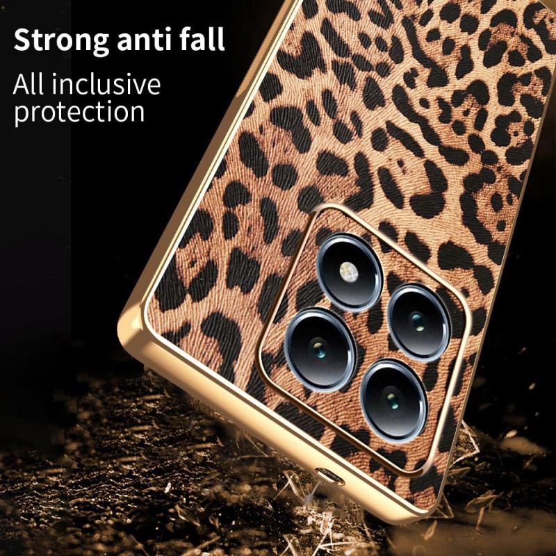 Skal Xiaomi 15t Leopardmönster