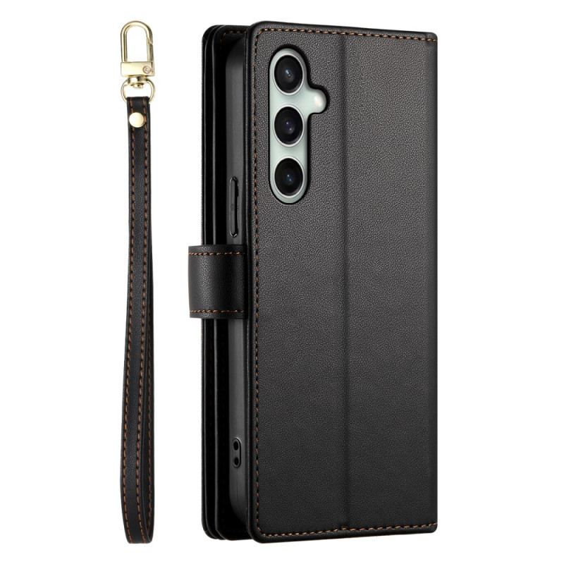 Fodral För Samsung Galaxy S25 Fe Plånbok Och Remmar
