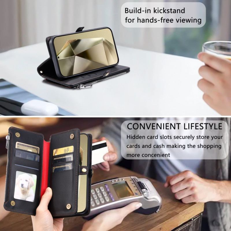 Fodral För Samsung Galaxy S25 Fe Premiumplånbok