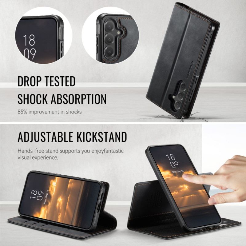 Fodral Samsung Galaxy S25 Fe Plånbok Med Avtagbart Fodral Rfid