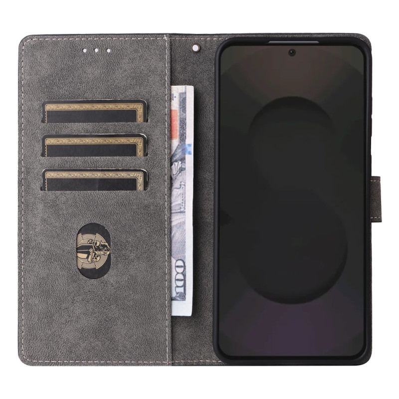 Fodral Samsung Galaxy S25 Fe Rfid-skydd Mockaeffekt