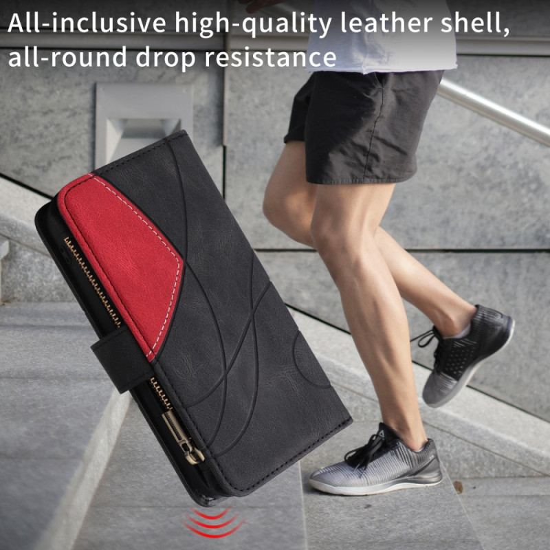 Fodral Samsung Galaxy S25 Fe Tvåfärgad Krusning