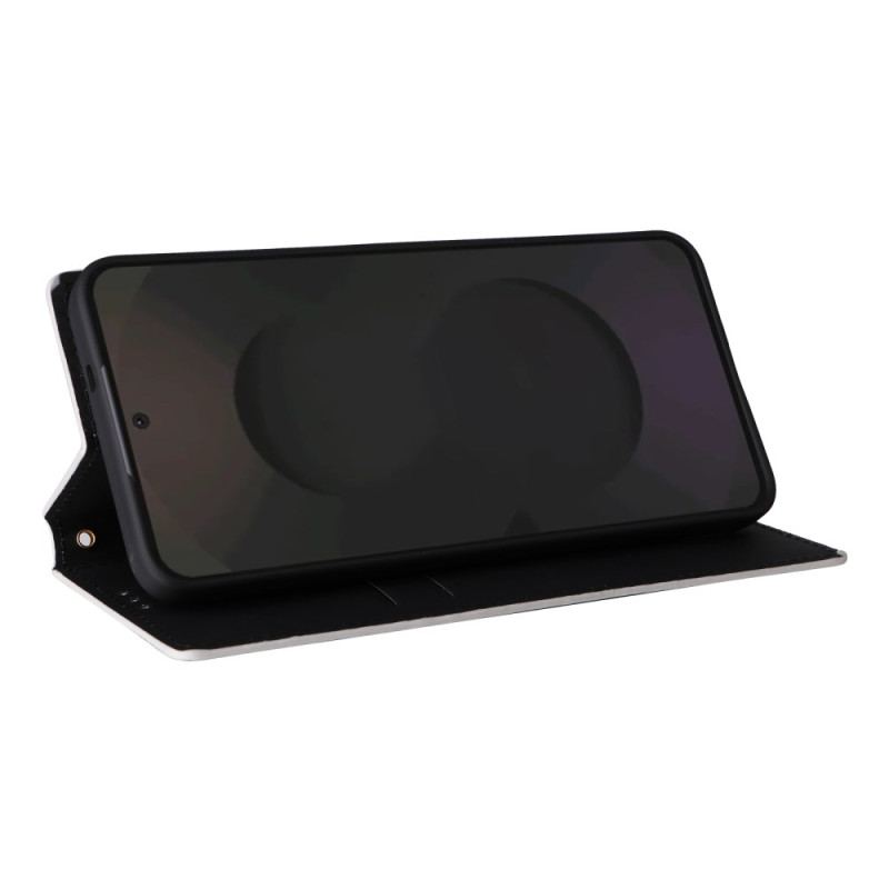 Folio-fodral För Samsung Galaxy S25 Fe Glansig