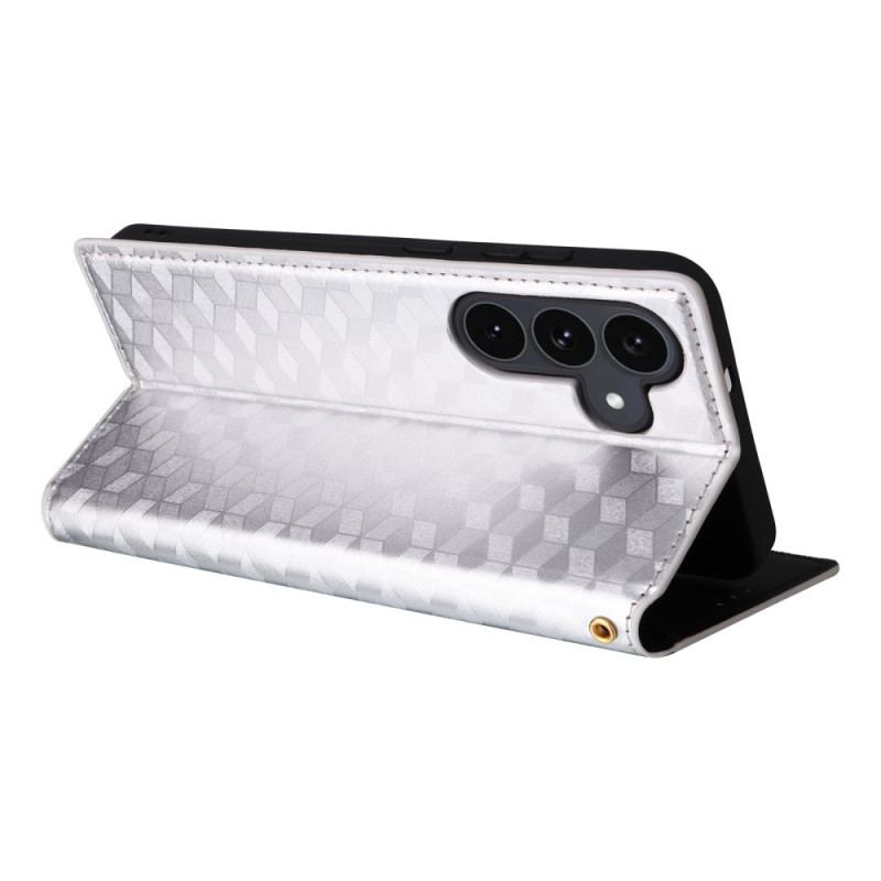 Folio-fodral För Samsung Galaxy S25 Fe Glansig