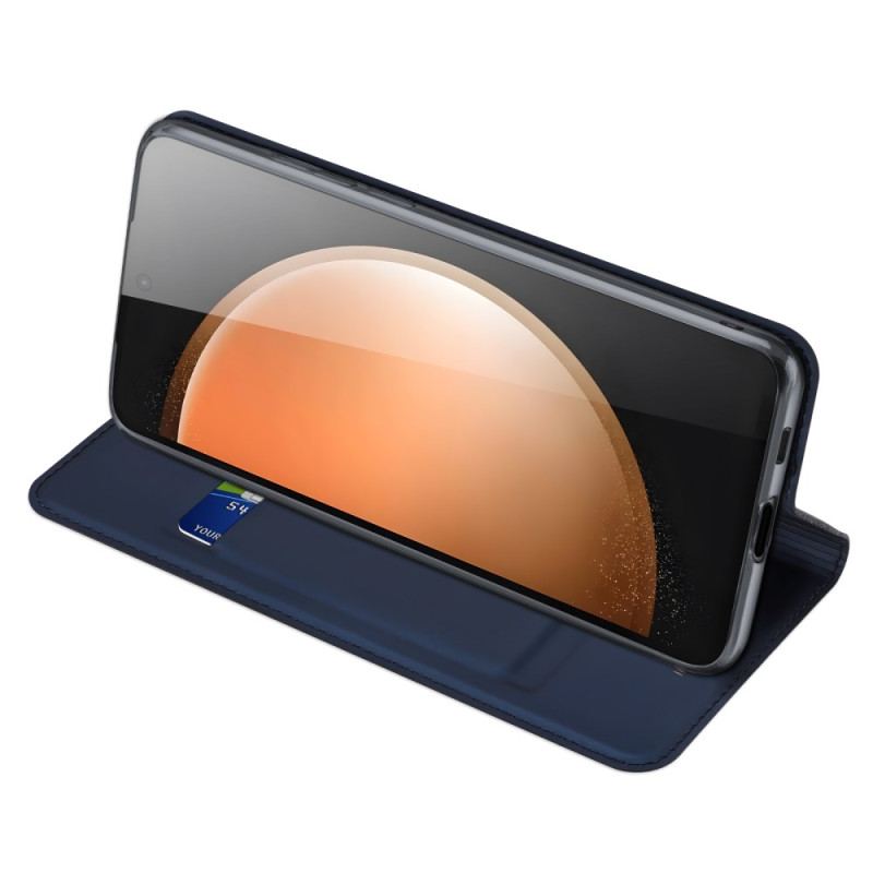 Folio-fodral För Samsung Galaxy S25 Fe Skin Pro Series Dux Ducis