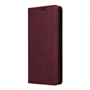 Folio-fodral Samsung Galaxy S25 Fe Lädereffekt