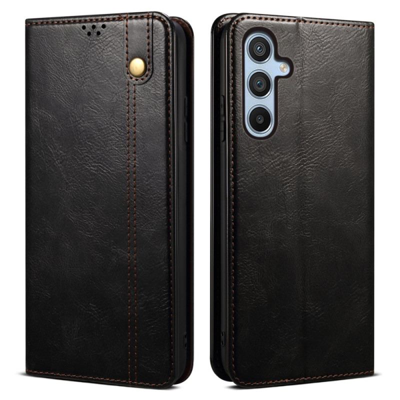 Folio-fodral Samsung Galaxy S25 Fe Telefonfodral Vaxat Konstläder