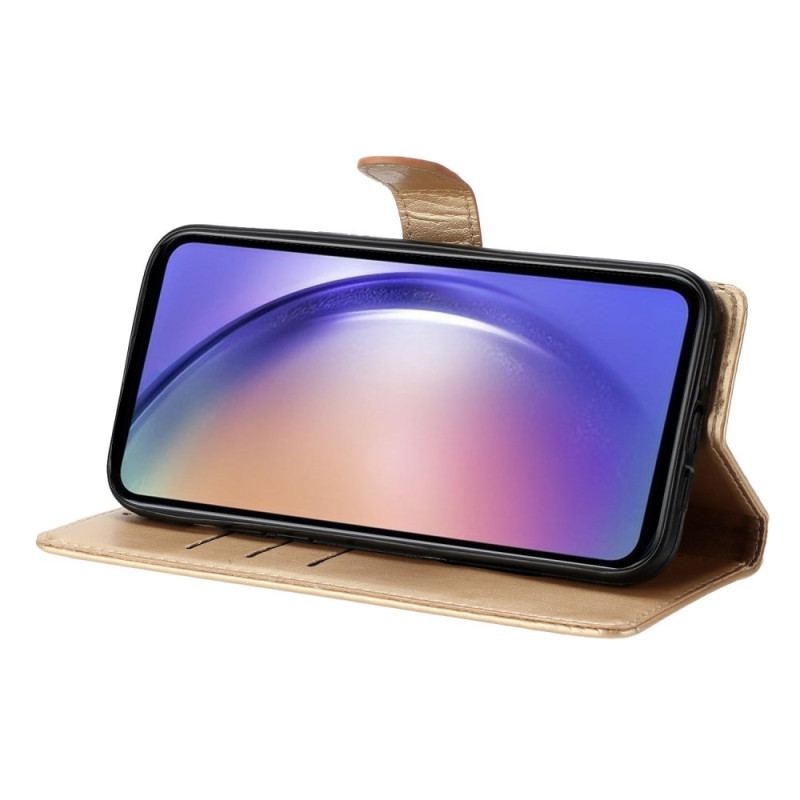 Läderfodral Samsung Galaxy S25 Fe Telefonfodral Blommig Atmosfär