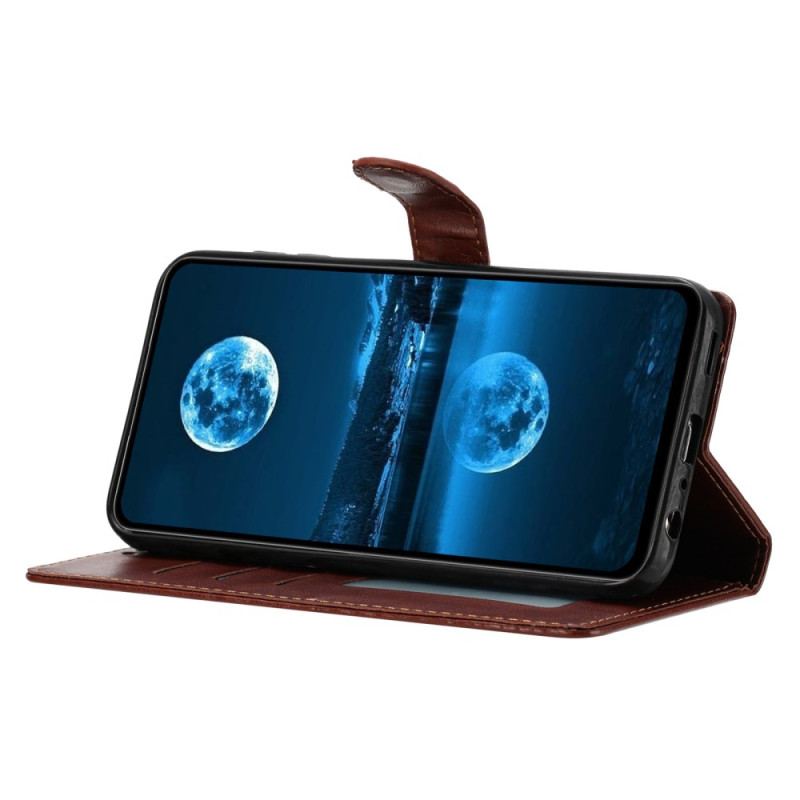 Läderfodral Samsung Galaxy S25 Fe Telefonfodral Konstläder