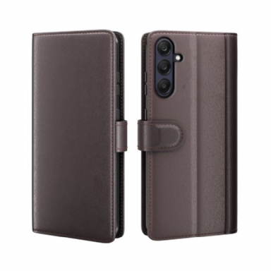 Läderskal Fodral Samsung Galaxy S25 Fe Äkta Läder