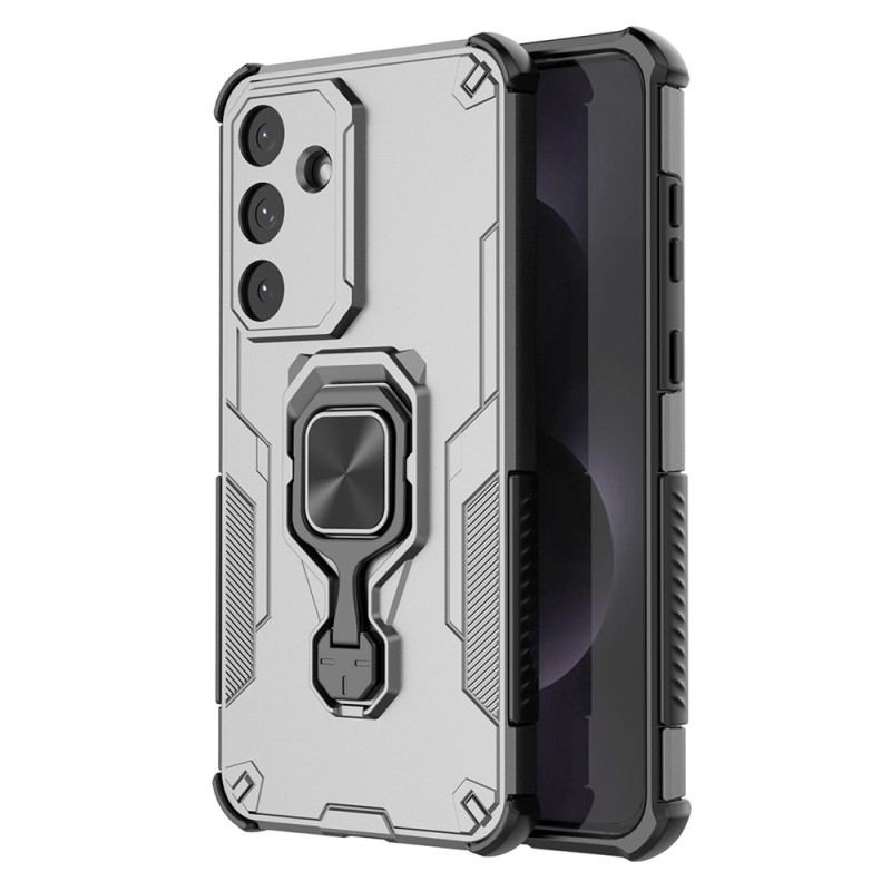 Skal För Samsung Galaxy S25 Fe Inbyggt 360-graders Stativ