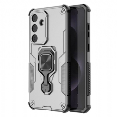 Skal För Samsung Galaxy S25 Fe Inbyggt 360-graders Stativ