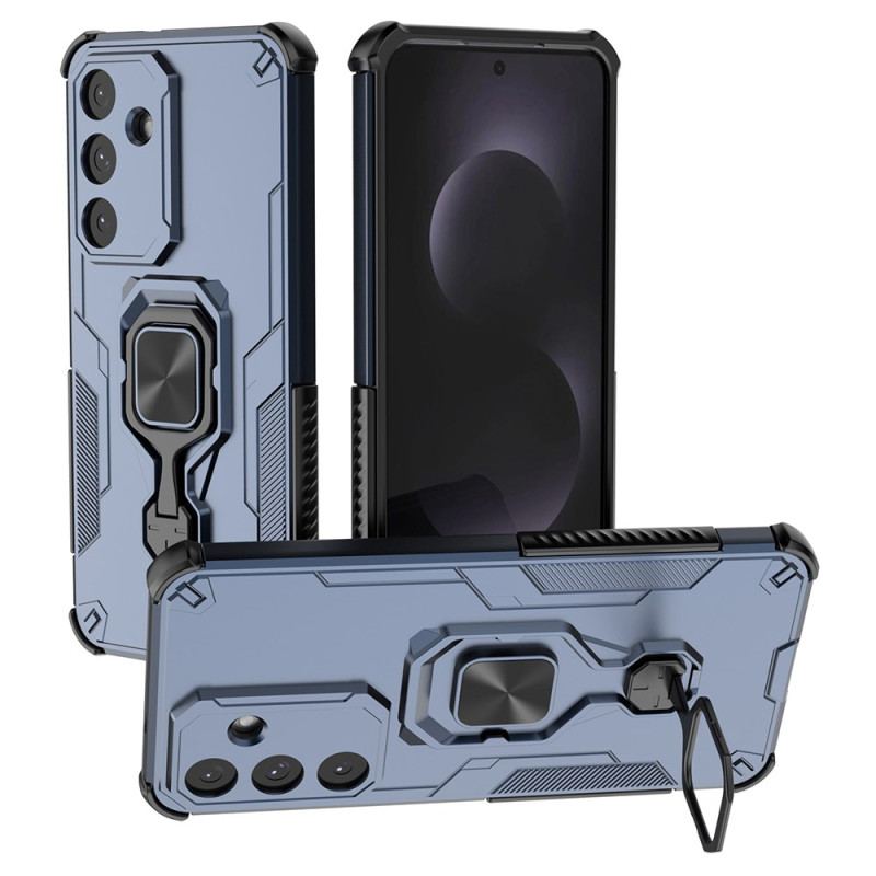 Skal För Samsung Galaxy S25 Fe Inbyggt 360-graders Stativ