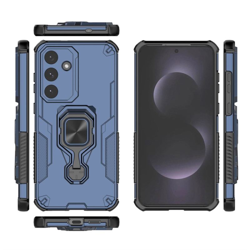 Skal För Samsung Galaxy S25 Fe Inbyggt 360-graders Stativ