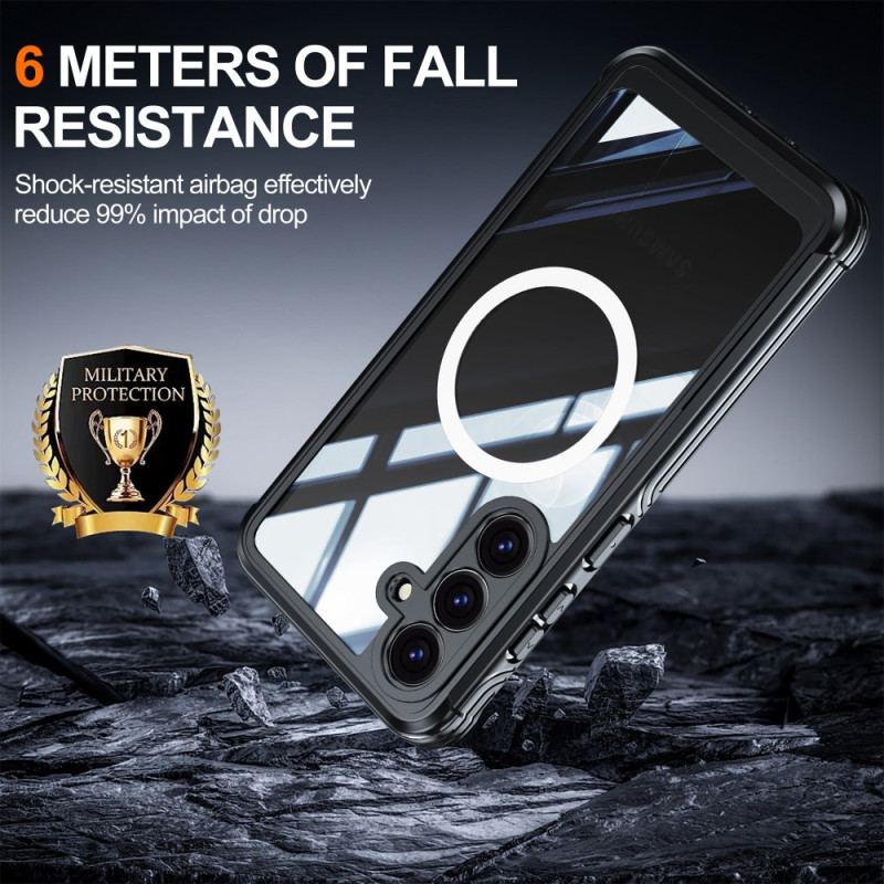 Skal För Samsung Galaxy S25 Fe Magnetisk Med Skärmskydd