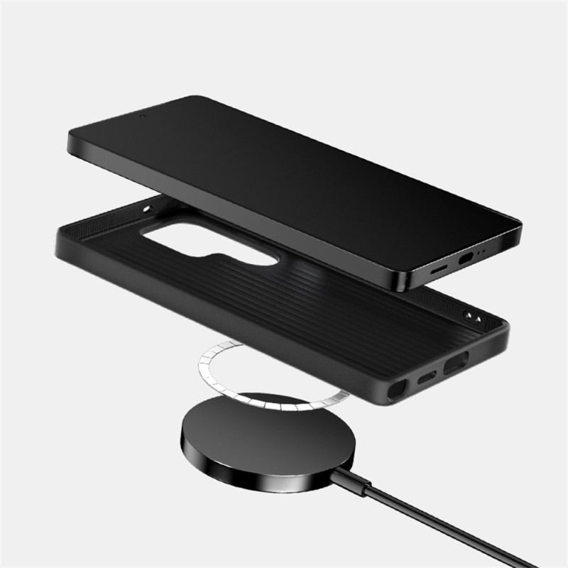 Skal Samsung Galaxy S25 Fe Abeel Hybrid Magsafe-kompatibel