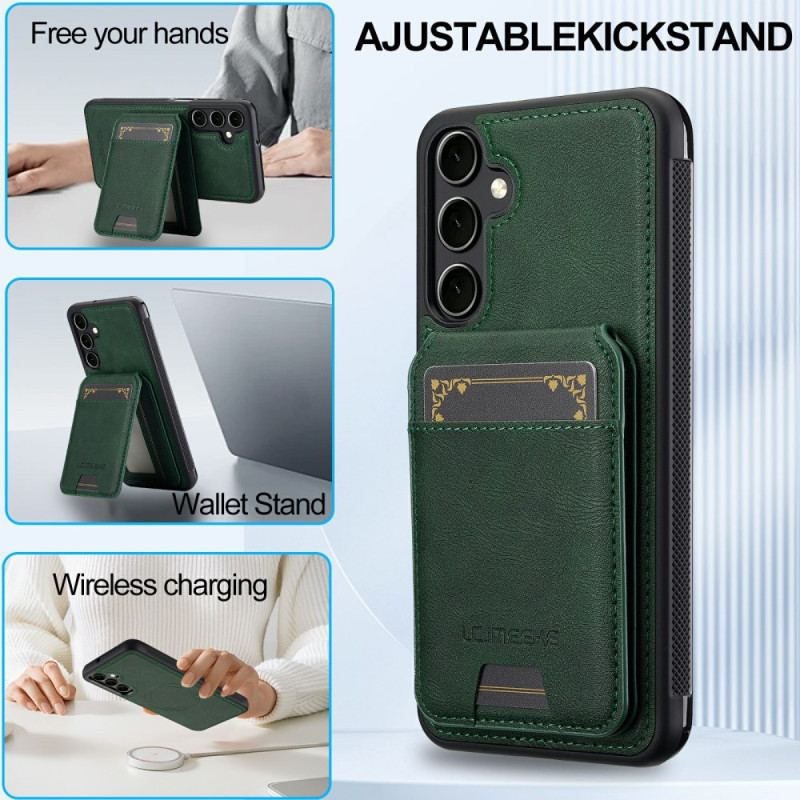 Skal Samsung Galaxy S25 Fe Avtagbar Magnetisk Korthållare