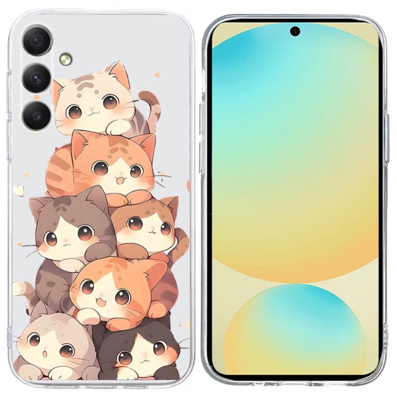 Skal Samsung Galaxy S25 Fe Hög Med Kattungar