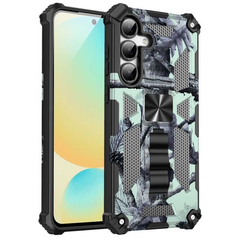 Skal Samsung Galaxy S25 Fe Kamouflagedesign Med Stativ