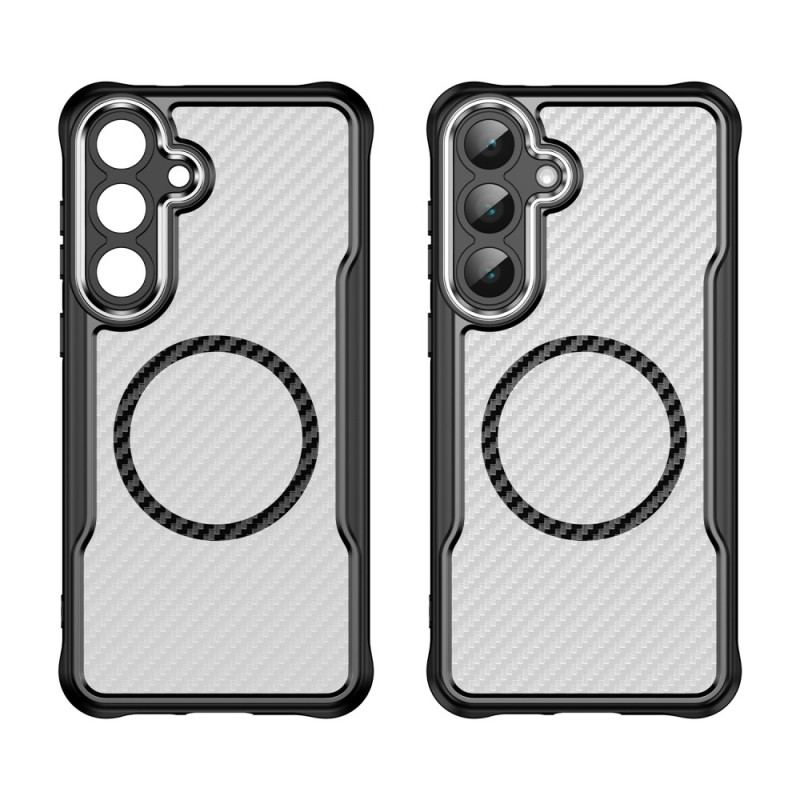 Skal Samsung Galaxy S25 Fe Magsafe-kompatibel Kolfibertextur
