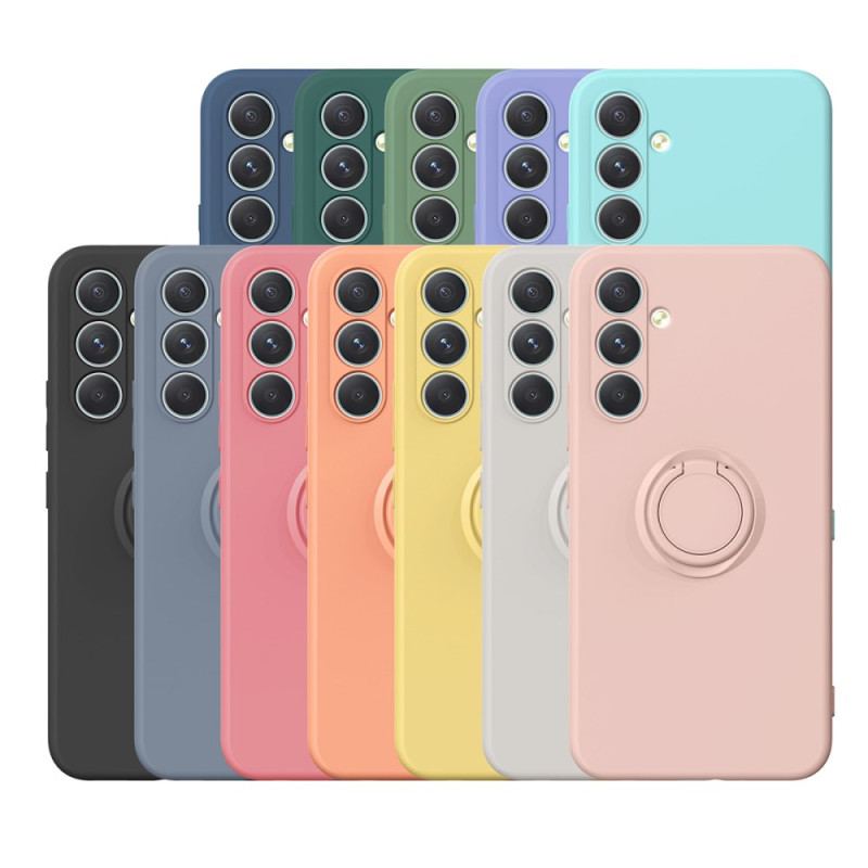 Skal Samsung Galaxy S25 Fe Silikon Med Ringhållare Och Rem