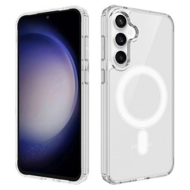 Skal Samsung Galaxy S25 Fe Telefonfodral Magsafe-kompatibel Genomskinlig