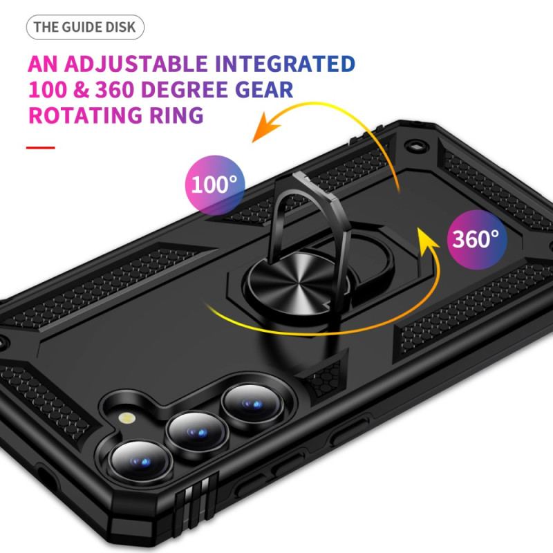 Skal Samsung Galaxy S25 Fe Telefonfodral Robust Med Roterande Ringhållare