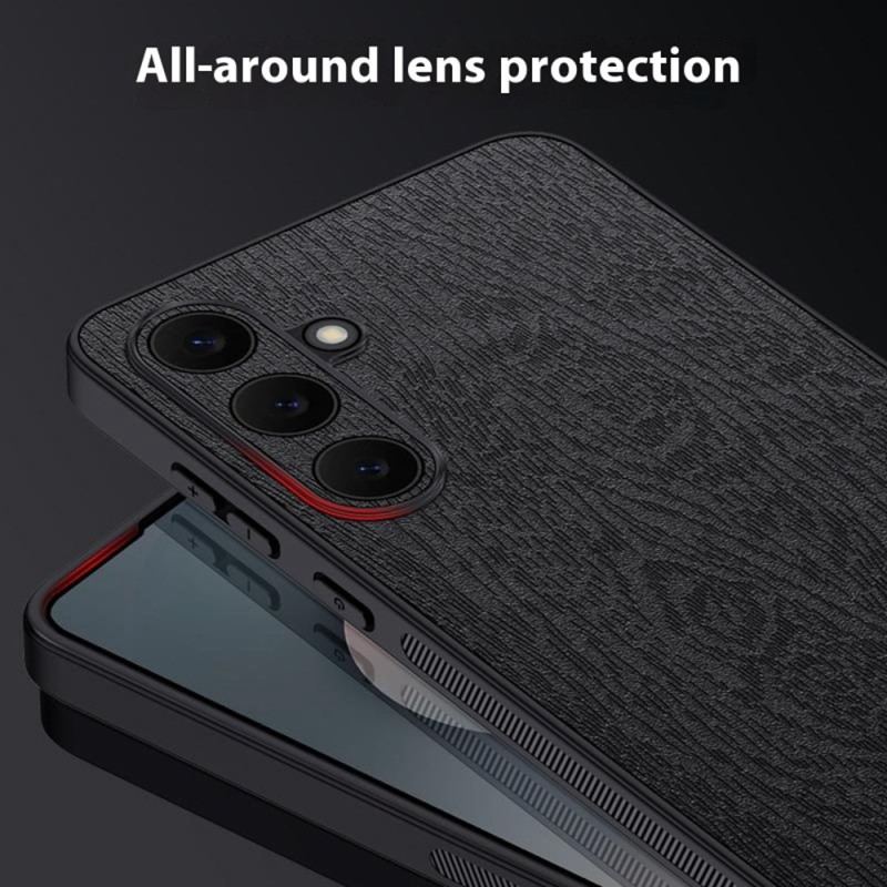 Skal Samsung Galaxy S25 Fe Telefonfodral Träeffekt