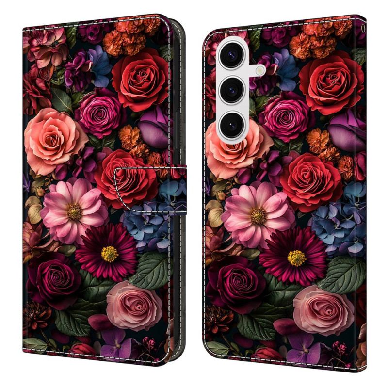 Skyddsfodral Samsung Galaxy S25 Fe Blommor