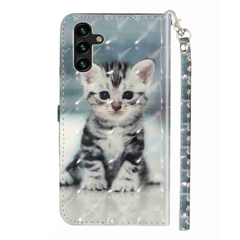 Skyddsfodral Samsung Galaxy S25 Fe Kattunge Med Snodd